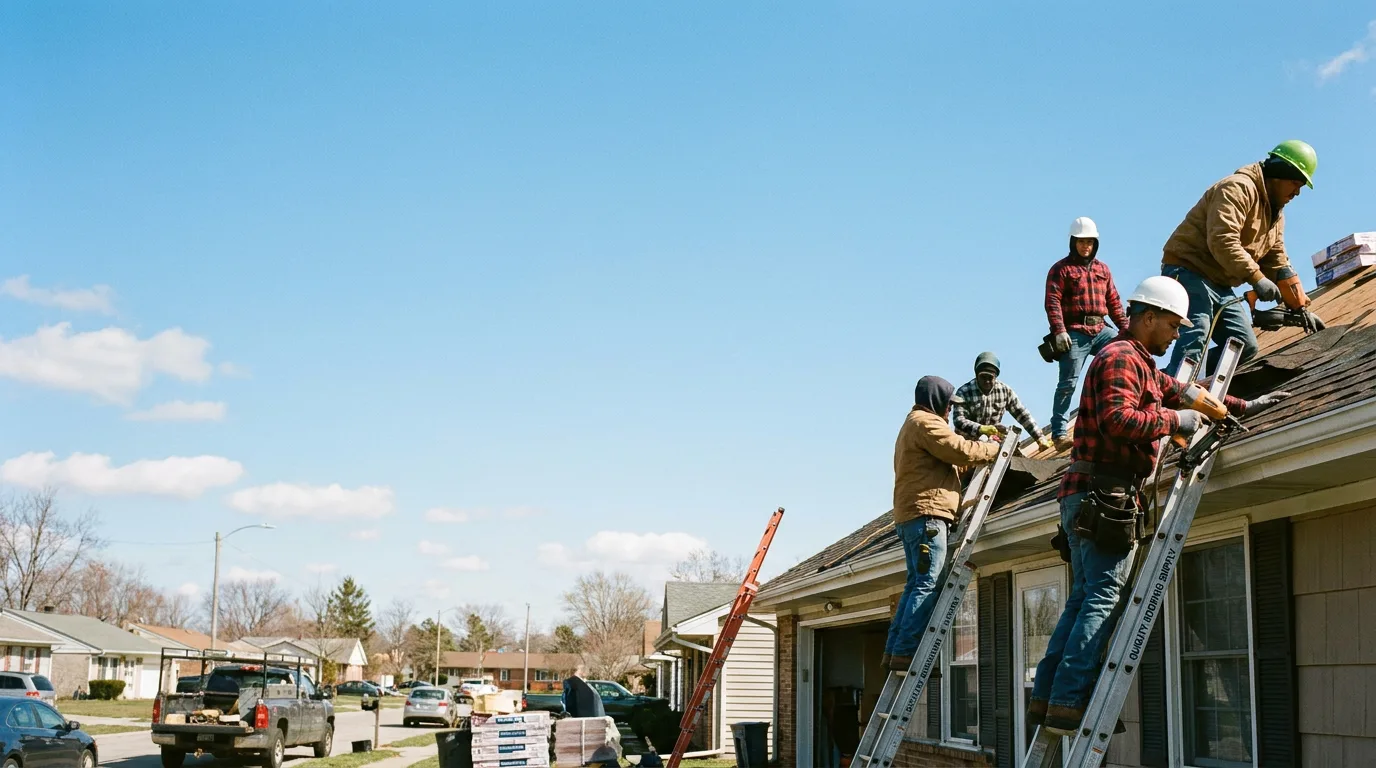 Roofing in Burbank, OK near me
